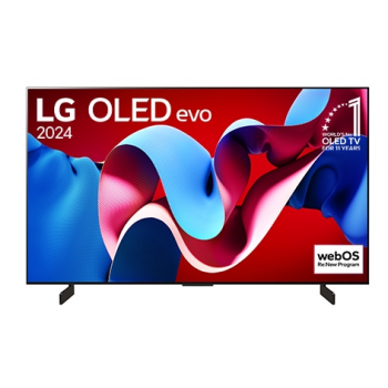 LG 樂金 OLED42C4PCA 42吋 OLED evo C4 4K 智能電視 (無贈品)